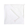 White Bubble Hooded Baby Towel - HoneyBug 