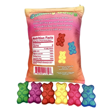 Mini Plushies - Gummy Bears - HoneyBug 