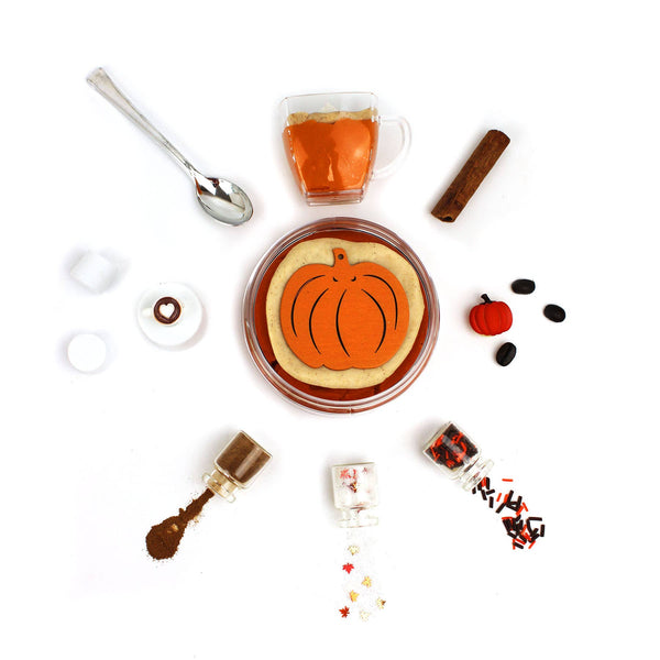 Pumpkin Spice Latte Sensory Play Kit - HoneyBug 