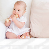 Color Block Classic Baby Rattle - HoneyBug 