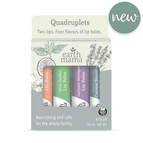 Lip Balm Quadruplets - HoneyBug 