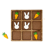 Tic-Tac-Toe: Bunny vs Carrot - HoneyBug 