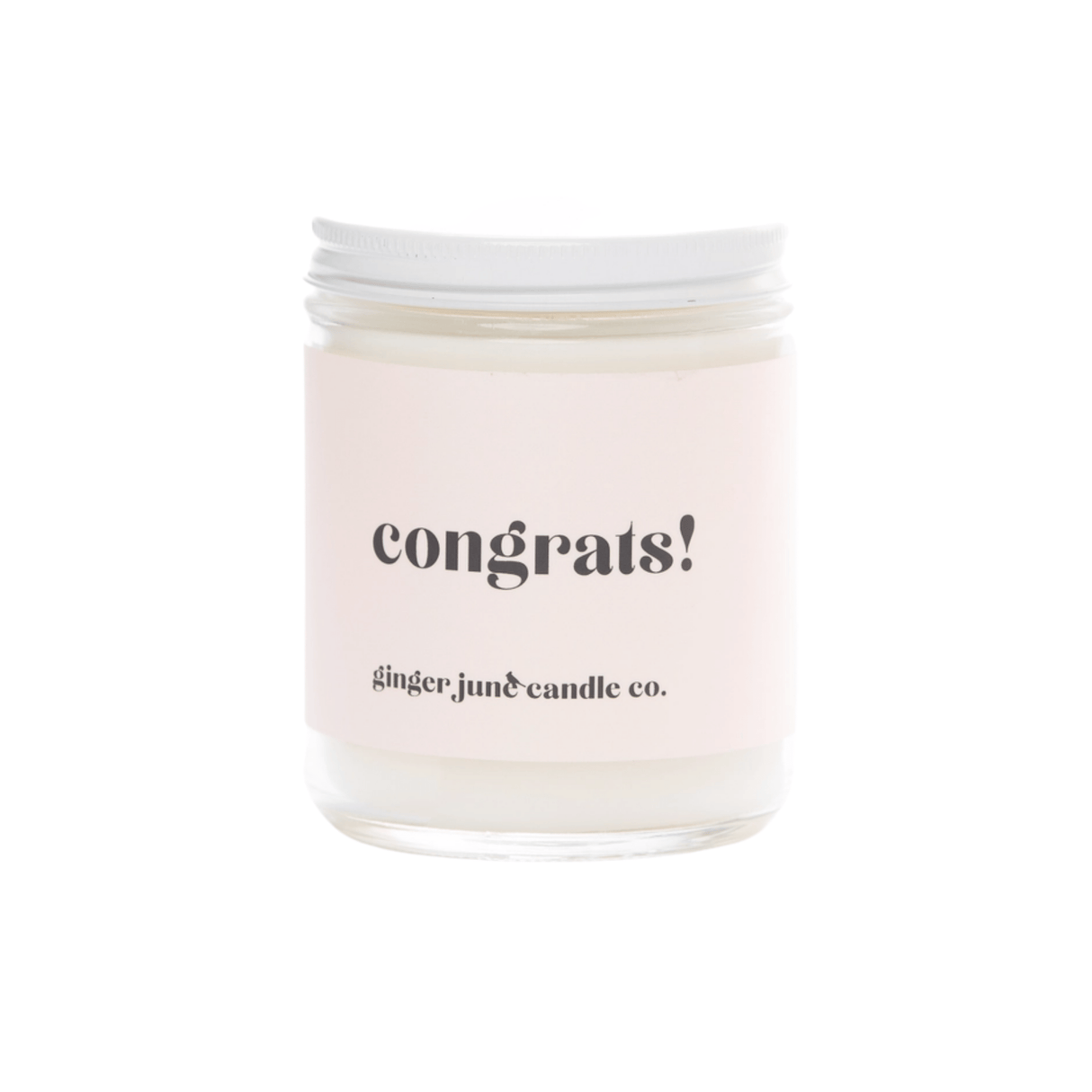 CONGRATS! • NON TOXIC SOY CANDLE • CITRUS GROVE - HoneyBug 