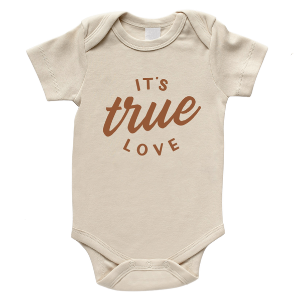 It's True Love Baby Bodysuit - HoneyBug 