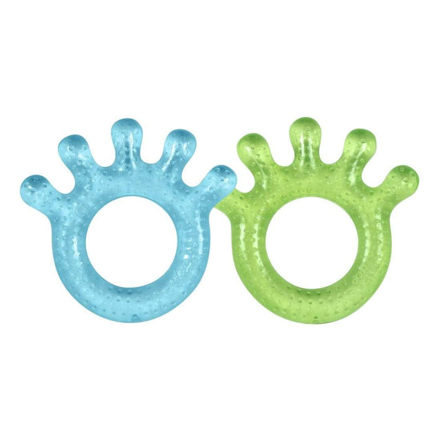 Cooling Teether - 2 pack - Blue & Green - HoneyBug 