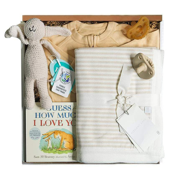 Some Bunny Loves You Gift Box - Sand - HoneyBug 