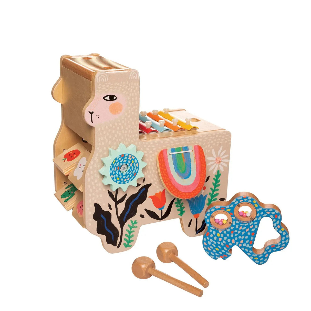 Musical Lili Llama by Manhattan Toy - HoneyBug 