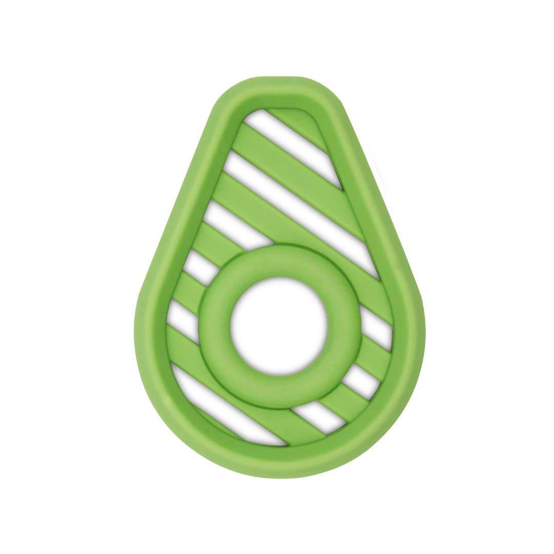 Silicone Teethers - Avocado - HoneyBug 