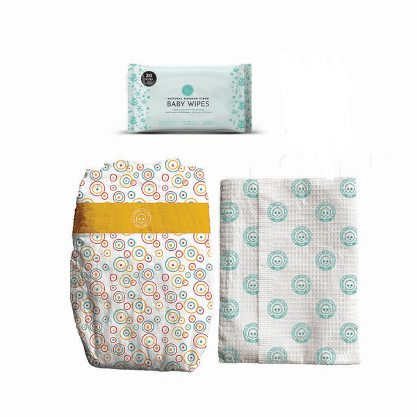 On the Go Diaper Changing Set X 1 - HoneyBug 