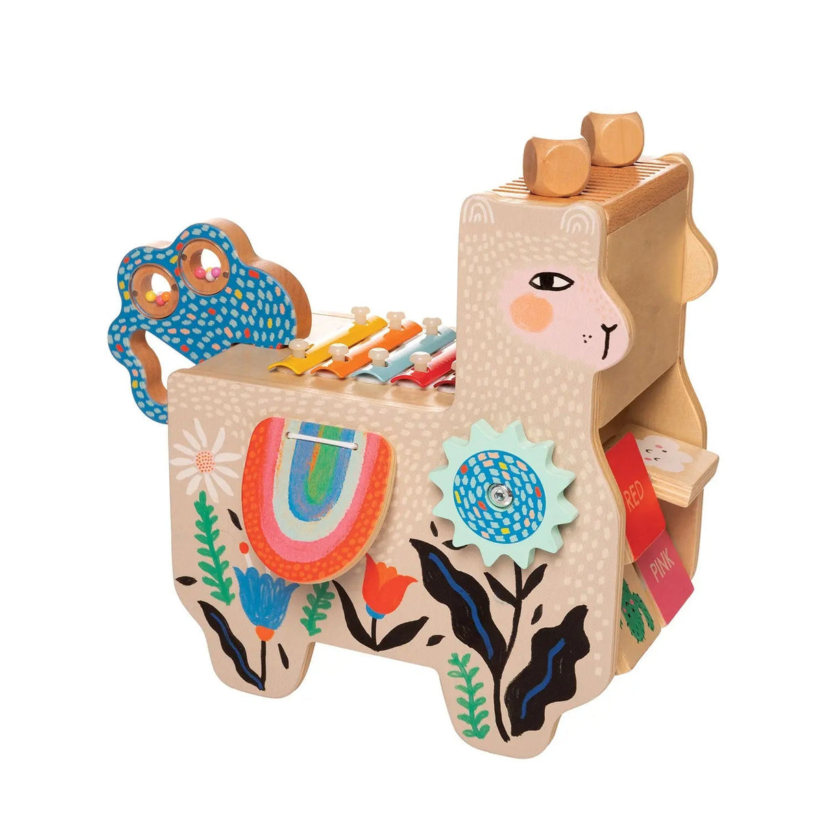 Musical Lili Llama by Manhattan Toy - HoneyBug 