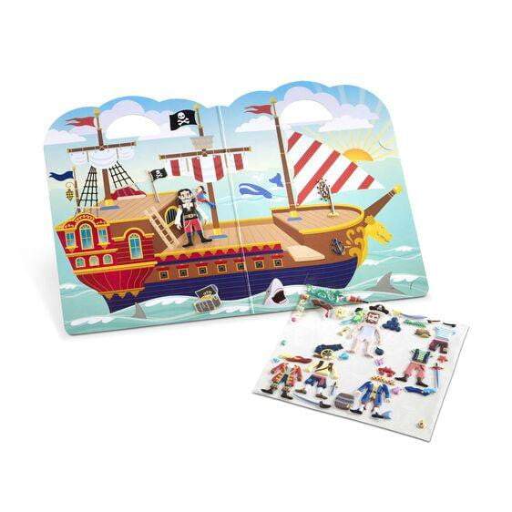 Puffy Stickers Play Set - Pirate - HoneyBug 