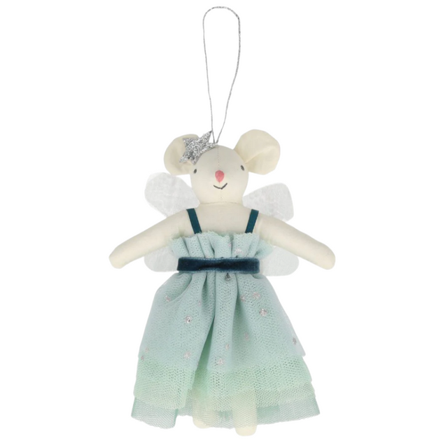 Green Fairy Mouse Decoration - HoneyBug 