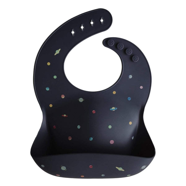 Silicone Baby Bib (Planets) - HoneyBug 