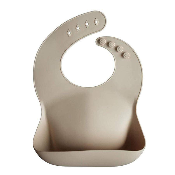 Silicone Baby Bib (Shifting Sand) - HoneyBug 