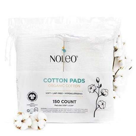 NOLEO Organic Cotton Pads - L - Pressed by NOLEO - HoneyBug 