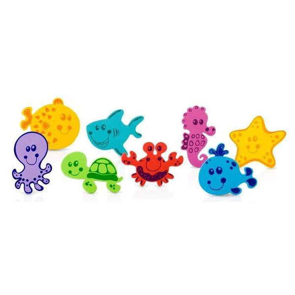 16pc Animal Floating Foam Bath Set - HoneyBug 