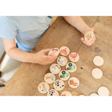 On The Farm Matching Tiles - HoneyBug 