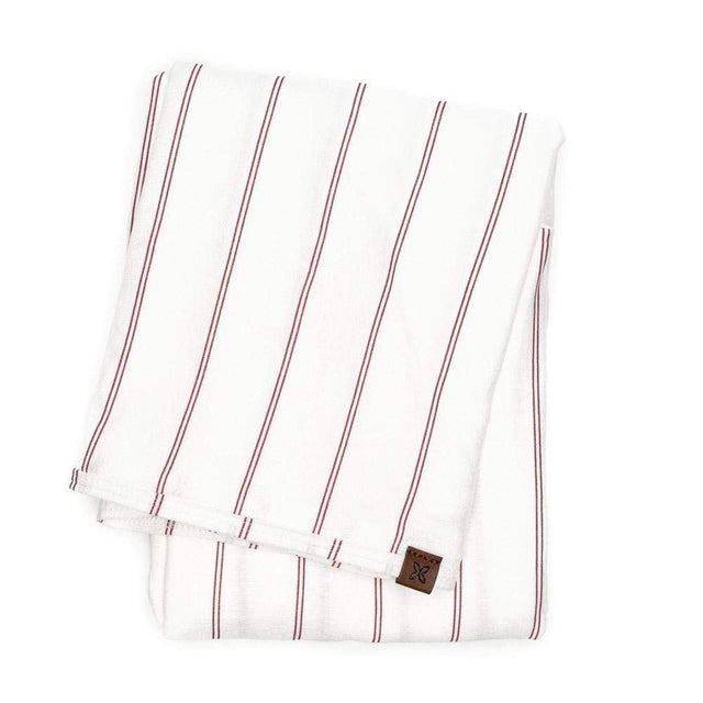 Swaddle Blanket - Rose Stripe - HoneyBug 