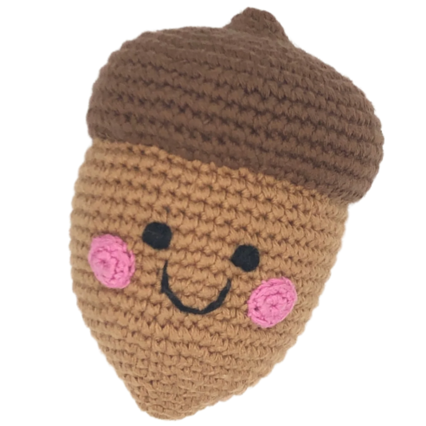 Friendly Acorn Rattle - HoneyBug 