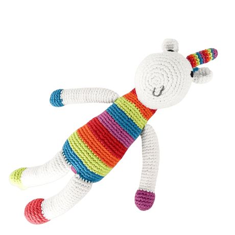 Small Unicorn Rattle - HoneyBug 