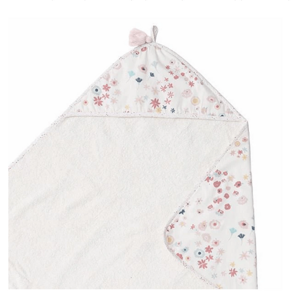 Hooded Towel - Meadow - HoneyBug 