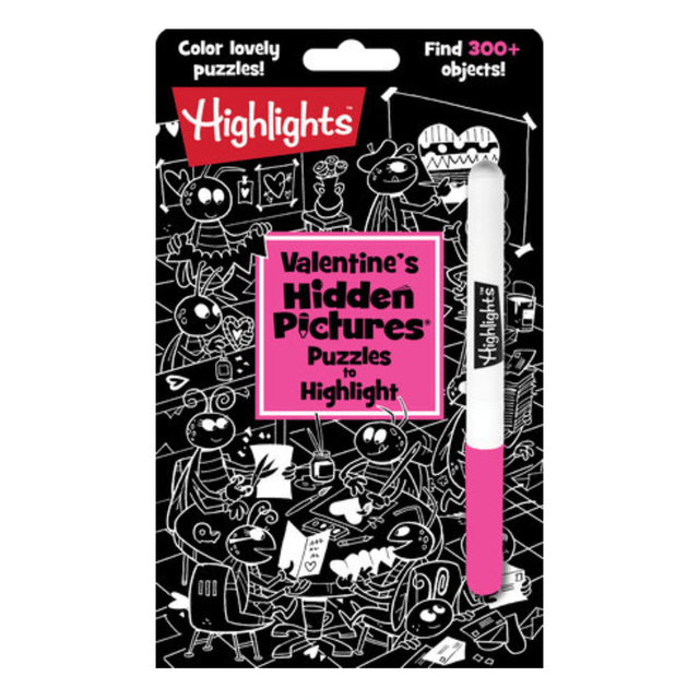 Valentine's Hidden Pictures® Puzzles to Highlight - HoneyBug 