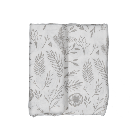 The Bamboo/Cotton Muslin Swaddle Blanket - HoneyBug 