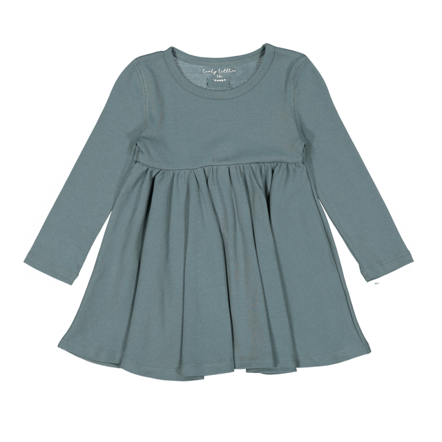 The Long Sleeve Dress - Fern - HoneyBug 