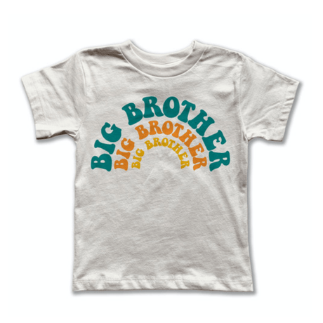 Big Brother Tee - Natural - HoneyBug 