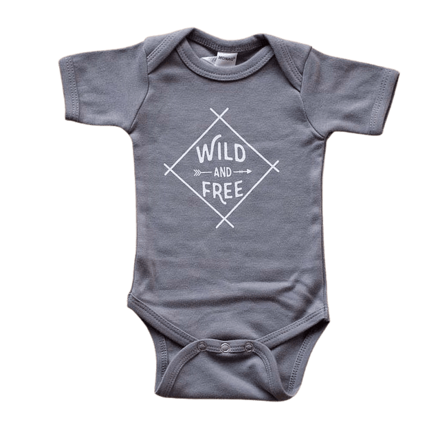 Wild and Free Bodysuit - HoneyBug 