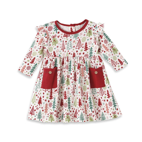 Cozy Christmas Dress - HoneyBug 